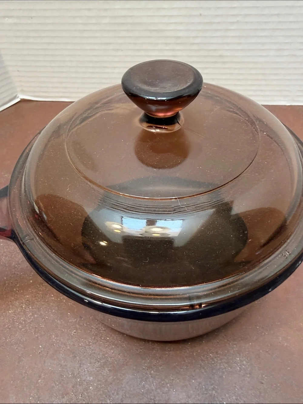 Corning Vision 1 liter / Covered Saucepan Corningware Amber Vision Sauce Pan